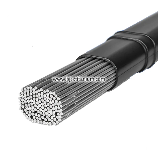 Filo per saldatura in titanio puro ad elevata purezza per sistemi resistenti alla corrosione